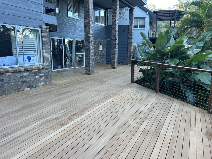 New hardwood deck — Northern Beaches